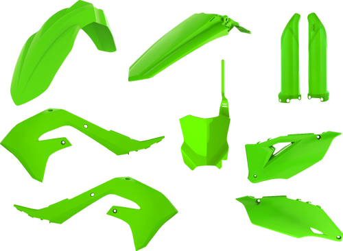 Body Kit - Complete - Lime Green - KX 450F