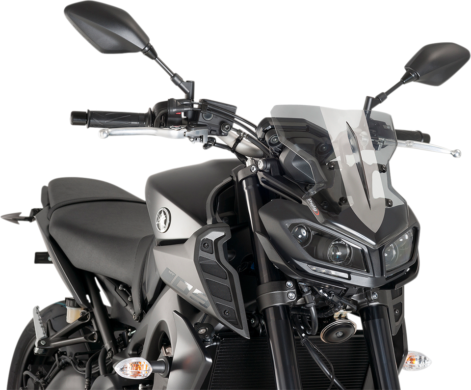 New Generation Windscreen - 11-1/2" - Smoke - MT09