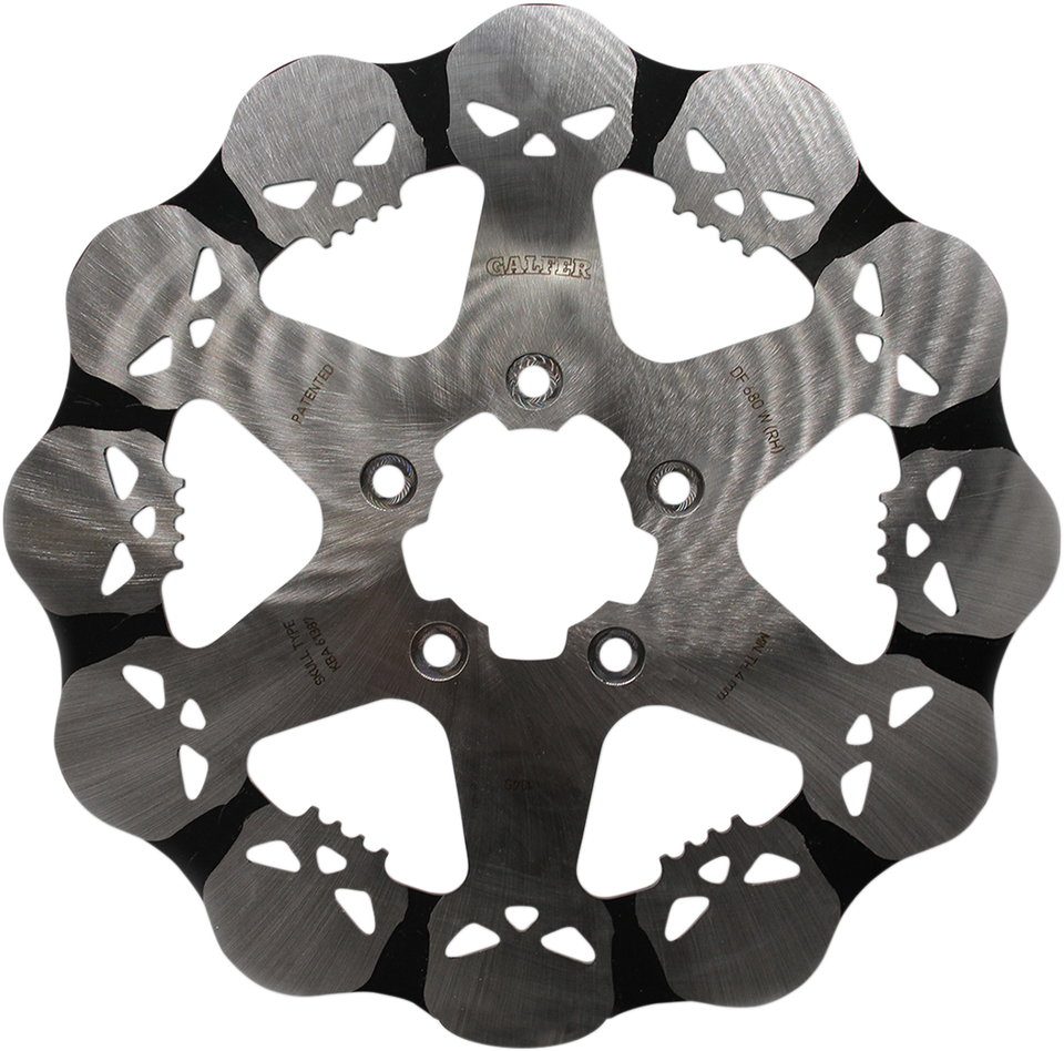Skull Rear Rotor - Solid Mount