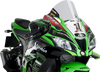 Race Windscreen - 14-1/4" - Clear - Kawasaki - Lutzka's Garage