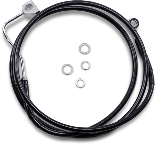 Brake Line - Front - Black - +2