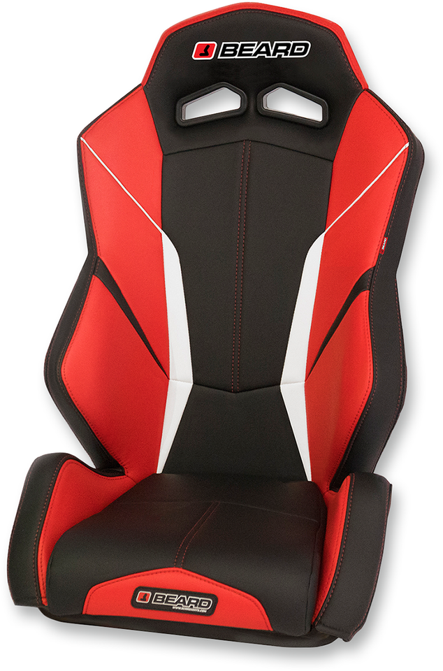 Seat - Torque V2 - Front - Black/Red - Lutzka's Garage