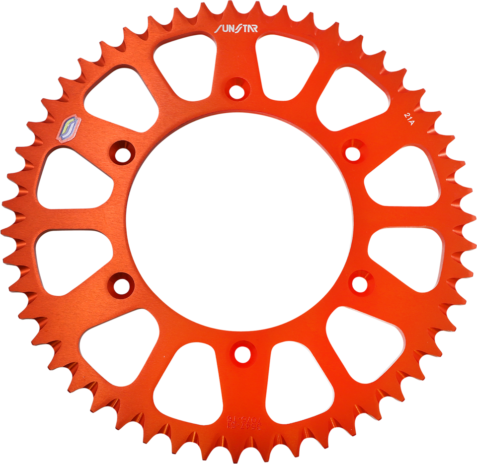 Rear Sprocket - 51 Tooth - Works/Orange - Lutzka's Garage