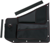 Kaliber Organizer - Passenger - Black w/ Red Stitching