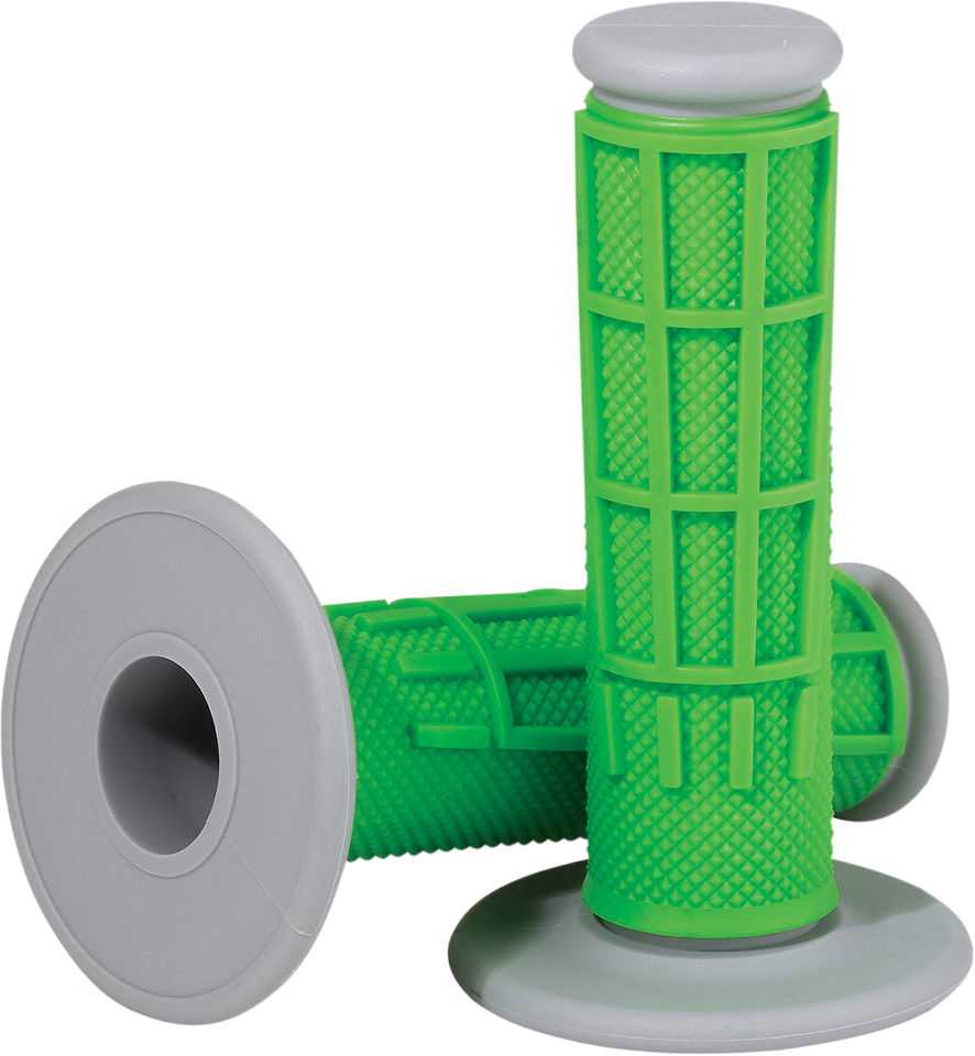 Grips - Compound - Half-Waffle - Green - Lutzka's Garage