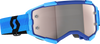 Fury Goggle - Blue/Black - Silver Chrome - Lutzka's Garage