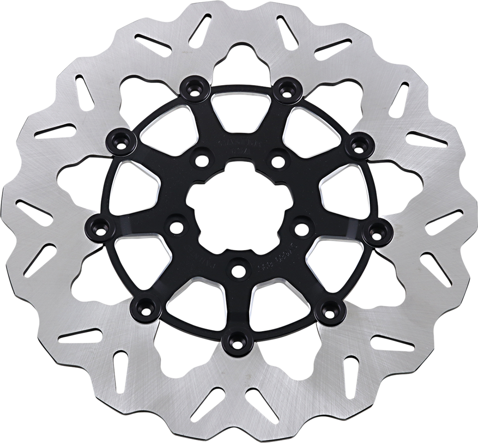 Front Wave® Rotor - Black Carrier