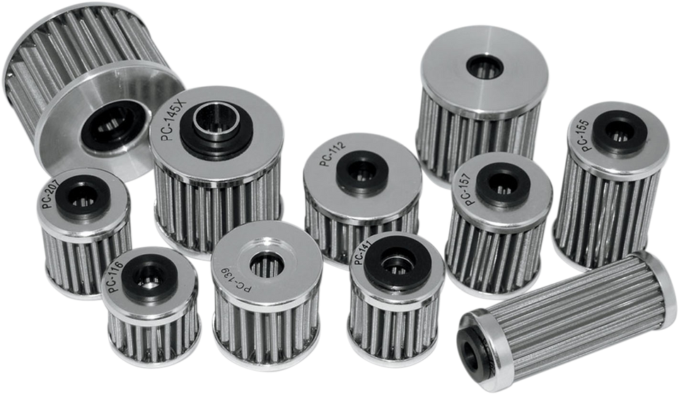 Flo® Stainless Steel Oil Filter - Kawasaki/Suzuki