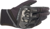 Chrome Gloves - Black/Tar Gray - Small - Lutzka's Garage
