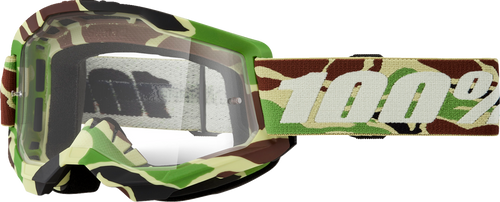 Strata 2 Goggle - War Camo - Clear - Lutzka's Garage