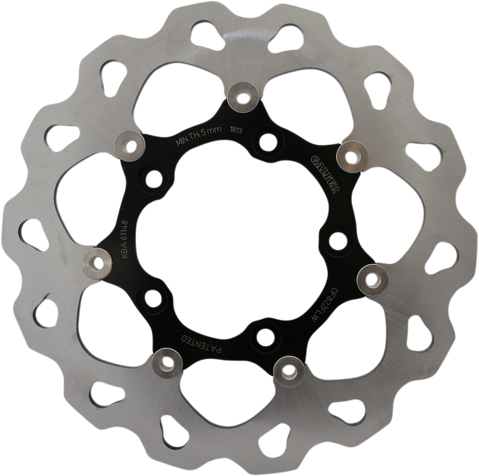 Wave® Brake Rotor - Rear - Black Carrier