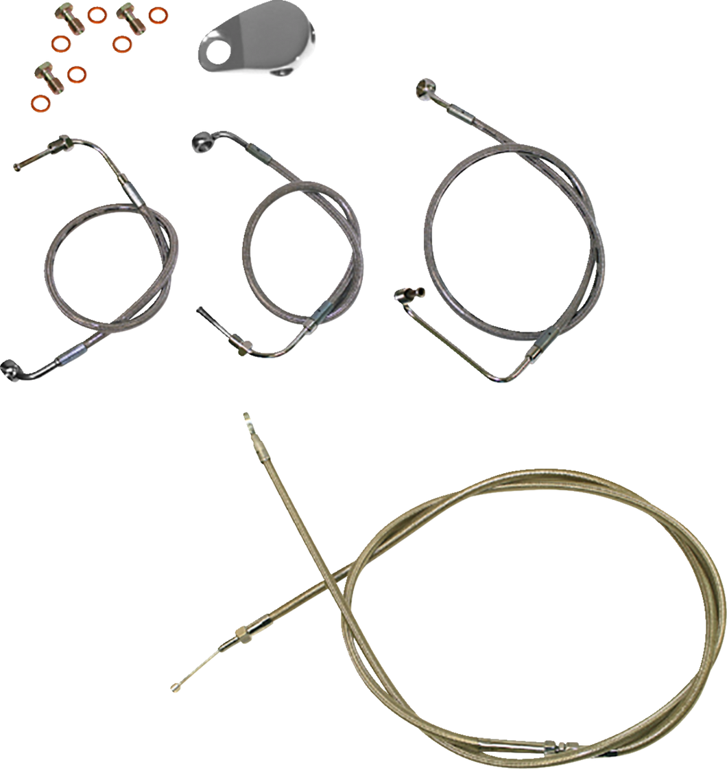 Handlebar Cable/Brake Line Kit - Quick Connect - 12