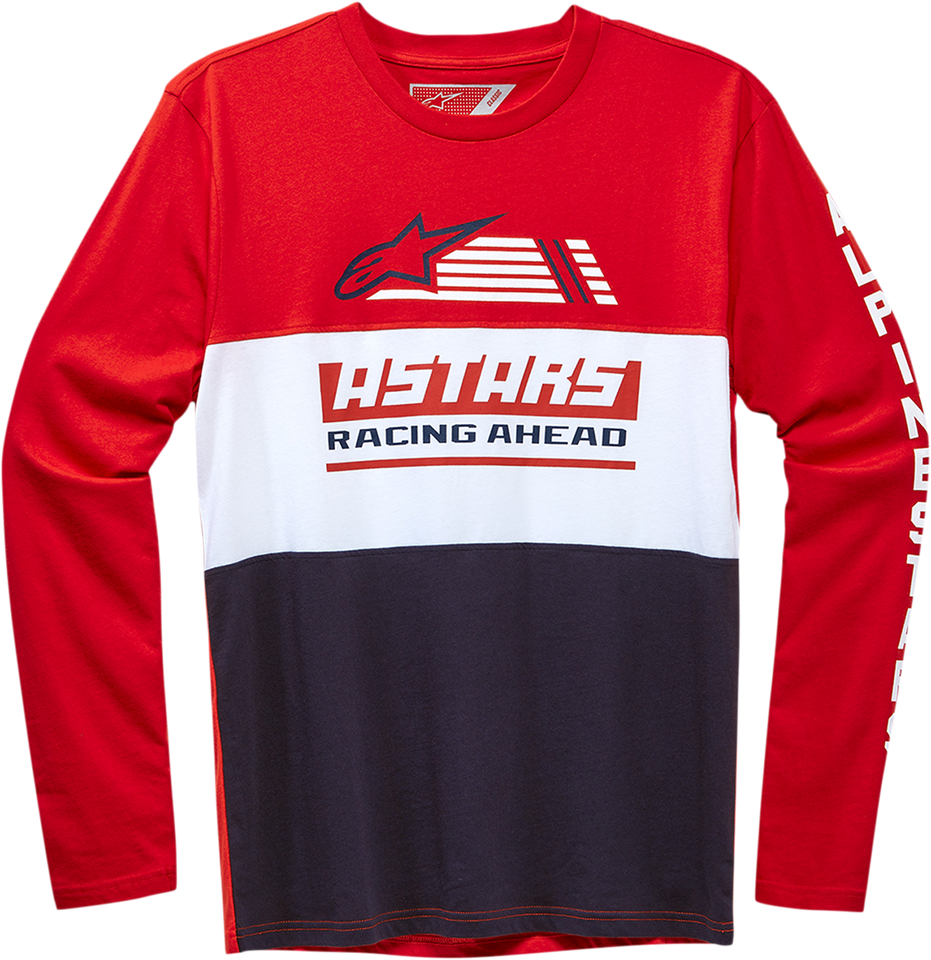 Rivalry Long-Sleeve T-Shirt - Red - XL - Lutzka's Garage