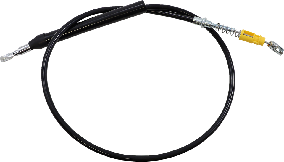 Clutch Cable - Quick Connect - 15" - 17" Ape Hanger Handlebars - Black Vinyl - Lutzka's Garage