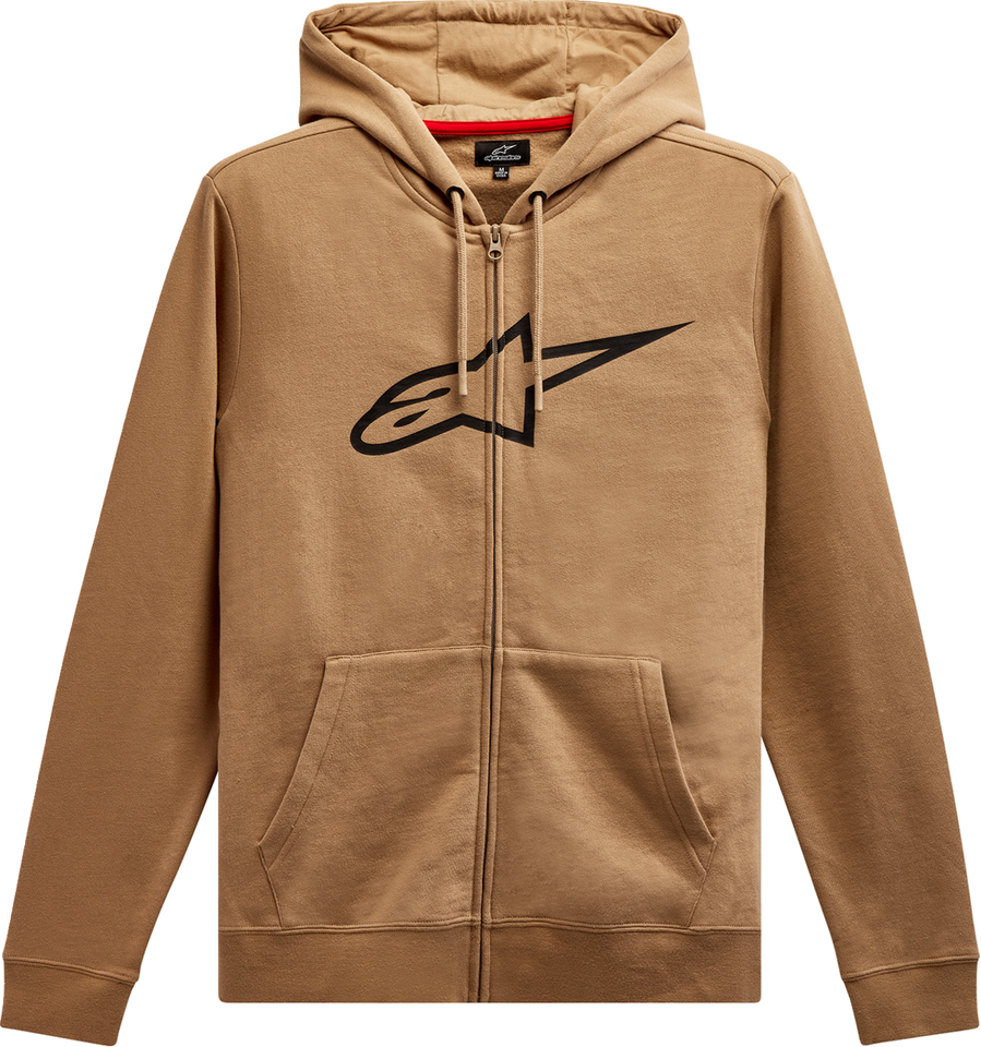 Ageless 2 Zip Hoodie - Sand/Black - Medium - Lutzka's Garage