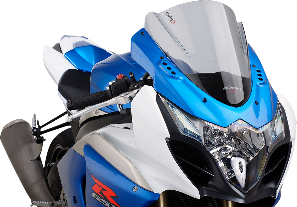 Race Windscreen - 14-1/4" - Smoke - GSXR1000