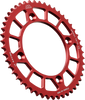 Rear Sprocket - Aluminum - 49 Tooth - Red - Gas Gas/Husqvarna/KTM - Lutzka's Garage