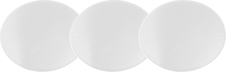 Number Plate - 3 Piece - Preston Petty - White - Lutzka's Garage