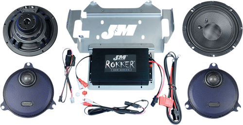 400w 2-Channel Amplifier/Speaker Kit - 14-20 Street Glide/Ultra