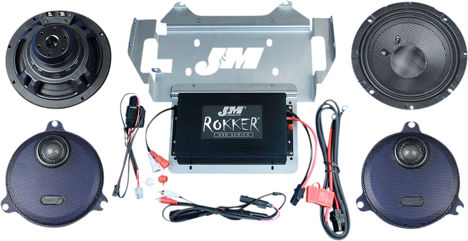 400w 2-Channel Amplifier/Speaker Kit - 14-20 Street Glide/Ultra