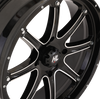Wheel - HL4 - Front/Rear - Gloss Black w/Machined - 20x6.5 - 4/156 - 4+2.5 (+10 mm)