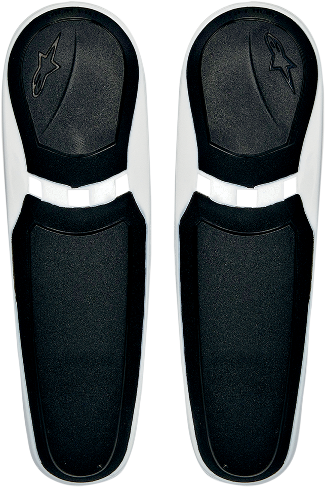 Toe Sliders - SMX Plus - Black/White - Lutzka's Garage