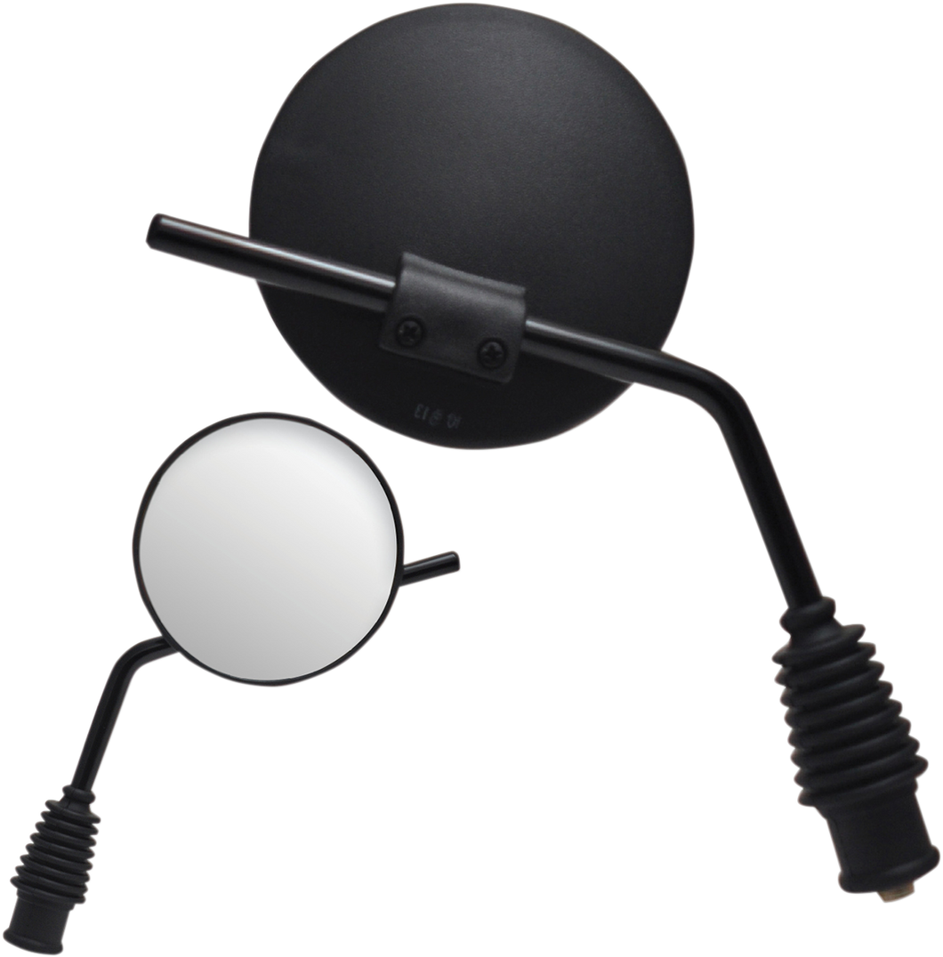 Mirror - Side View - Dual Sport - Standard - Left/Right - Black - Lutzka's Garage