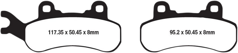 Sintered "R" Brake Pads