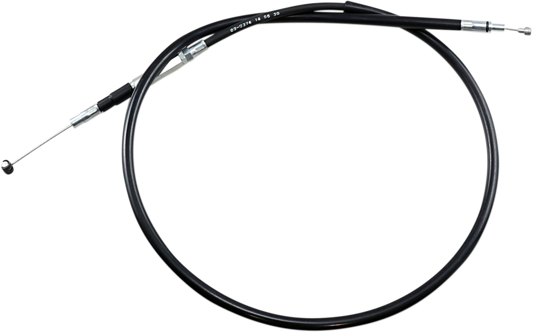 Clutch Cable - Terminator - Honda - Black Vinyl - Lutzka's Garage