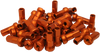 Spoke Nipples - MX1 - Orange - 8 Gauge - Set - Lutzka's Garage