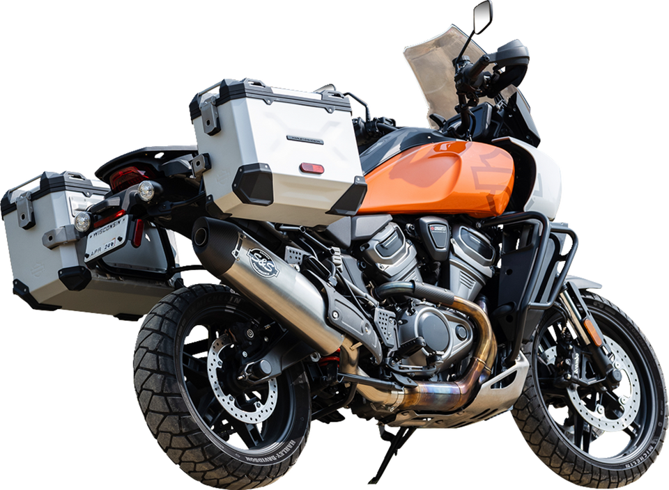 Slip-On Muffler - Brushed Stainless Steel - 50-State