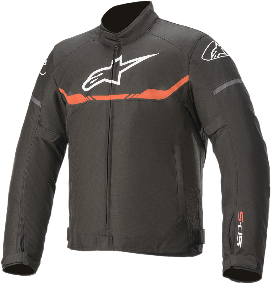 T-SP S Waterproof Jacket - Black/White/Red - Small - Lutzka's Garage