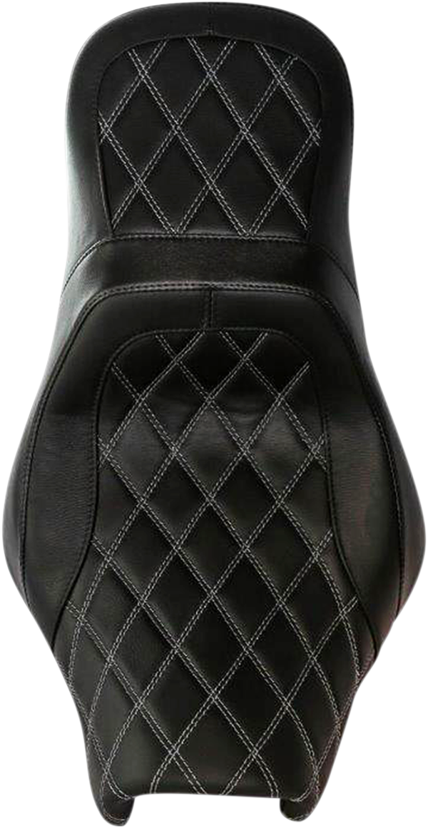 Airhawk Weekday 2Up XL Seat - no Backrest Receptacle - Double Diamond Stitch - Air - XL 08-23