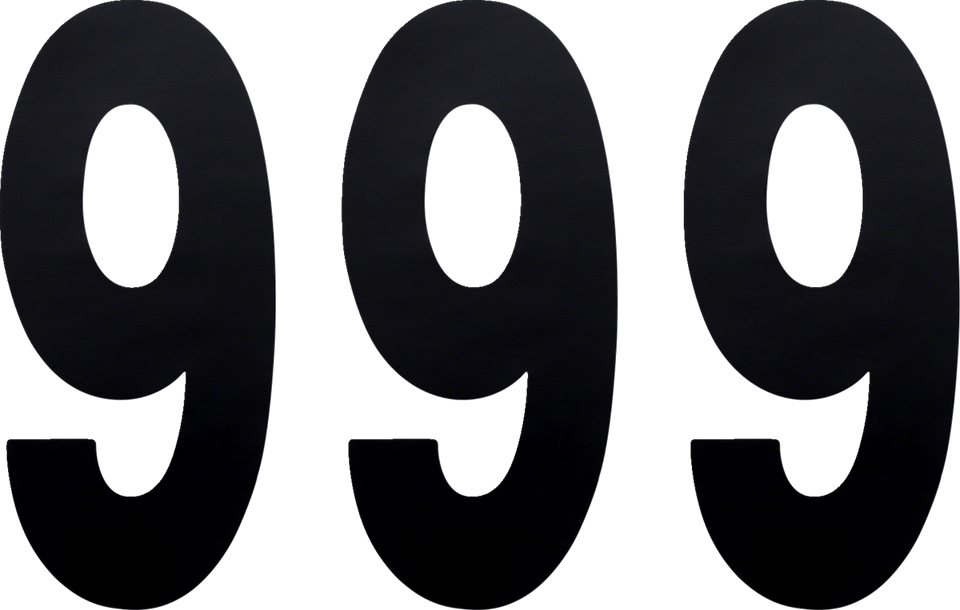 FX Number 9 - Black - 8" - Lutzka's Garage