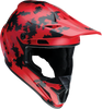 Rise Helmet - Digi Camo - Red - XS - Lutzka's Garage
