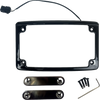 Lighted License Plate Frame - Black - Lutzka's Garage