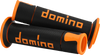 Grips - Domino - A450 - Orange/Black - Lutzka's Garage