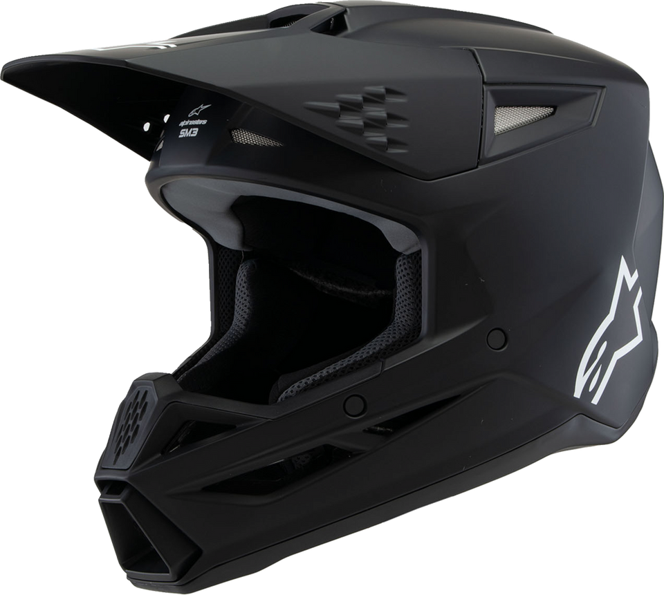 Youth Supertech M3 Helmet - Solid - Matte Black - Small - Lutzka's Garage