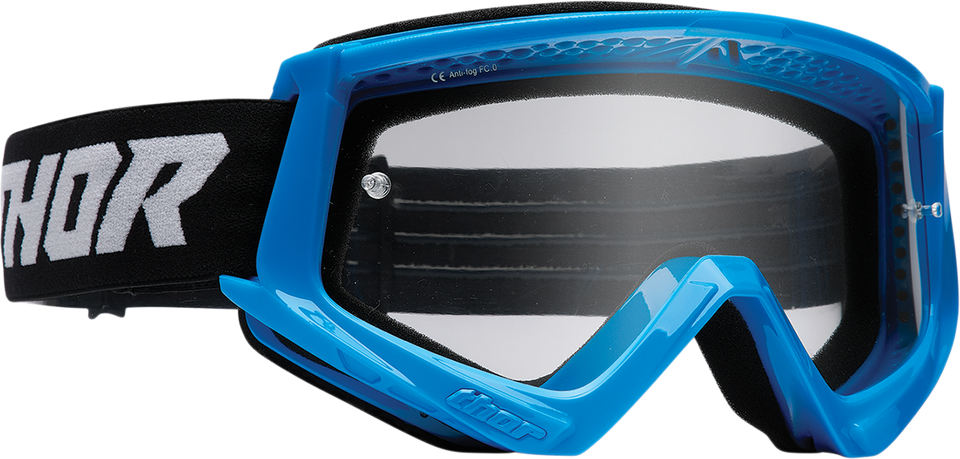 Combat Goggles - Racer - Blue/Black - Lutzka's Garage