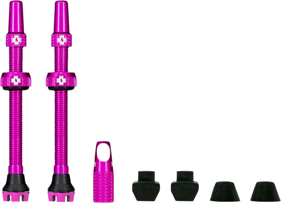 Tubeless Valve Stems - Pink - Lutzka's Garage