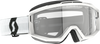 Split OTG Goggles - White - Clear Works - Lutzka's Garage