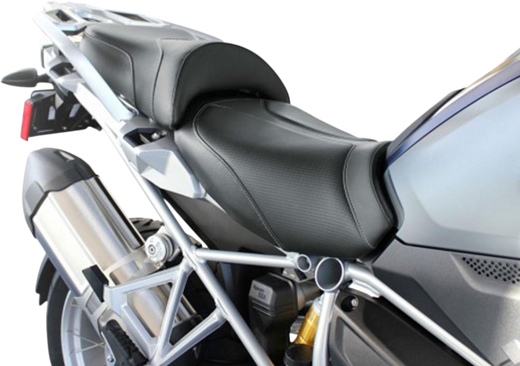 Adventure Tour Seat - One-Piece - Standard - Stitched - Black - BMW - Lutzka's Garage