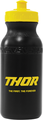 Water Bottle - Black/Yellow - 21oz - Lutzka's Garage