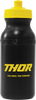 Water Bottle - Black/Yellow - 21oz - Lutzka's Garage