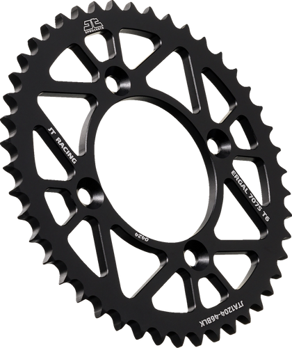 Rear Aluminum Sprocket - 46 Tooth - Black - CRF 125F - Lutzka's Garage