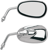 Mirror - Lil Cruiser - Side View - Oval - Chrome - Right - Lutzka's Garage