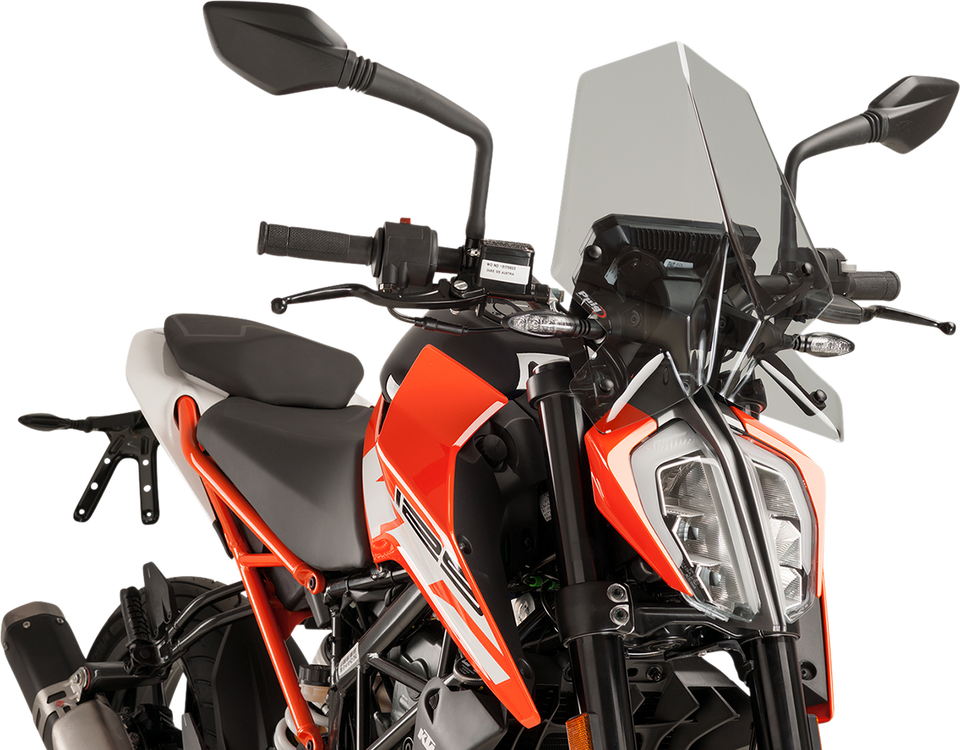 New Generation Windscreen - 16-1/4" - Smoke - KTM