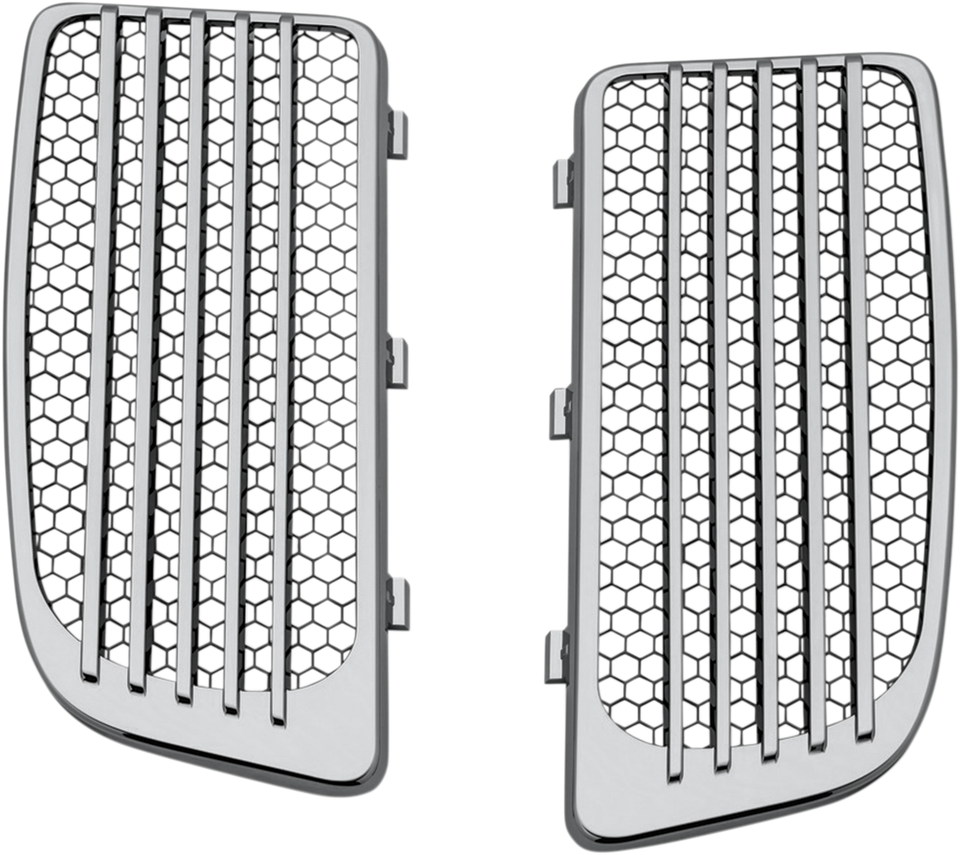 Radiator Grilles - Chrome - Touring/Trike - Lutzka's Garage