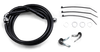 Brake Line - Front - Black - +6" - FXD 00-05 - Lutzka's Garage