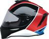 Youth Warrant 2.0 Helmet - Fresh Pow - Red/White/Blue - Small - Lutzka's Garage
